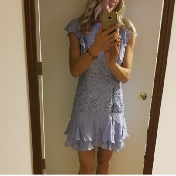 NWT PARKER BENNETT DRESS IN LILAC BREEZE - Picture 5 of 5